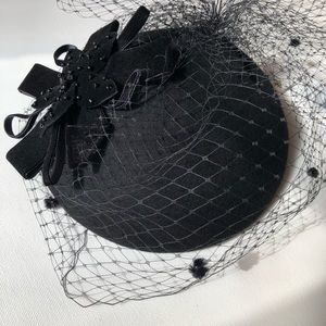 100%Wool Ladies Elegant Fascinator Hat